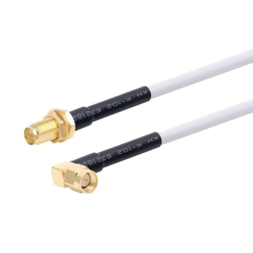 SMA �I�X - SMA �I�X RG58 50 �I�[�� R*/F �����P�[�u�� WI/*FI an*/�e�i�����P�[�u�� �R�l�N�^ �A�_�v�^ �s�O�e�[��(RPSMA F to M90,30CM)