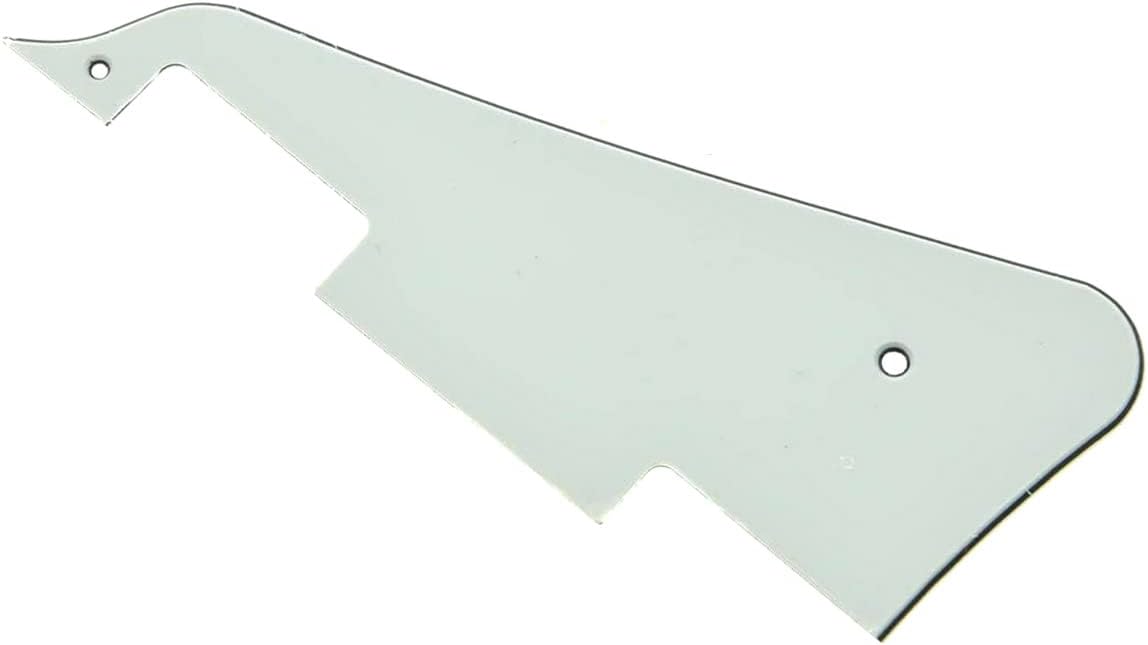 Dopro LP Guitar Pickguard Scratch Plate Fits for Epiphone Les Paul Ivory 3 Ply