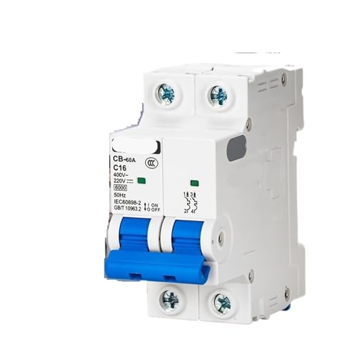 Petit disjoncteur 2p 16A2P à coupure continue pour batterie CB-60 - 3