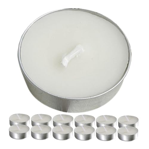 Cabilock Eleganti Candele Rotonde Tealight Set Da 100 Pezzi Profumate Per Banchetti Nuziali E Per La Casa