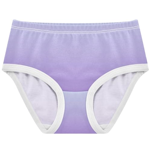 Joisal Elegant Blue Amethyst Gradient Girls Underwear Toddlers 2t Cotton Little Girl Panties Bright Kids Briefs Undies