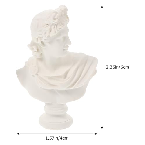 Set de 4 Mini Estatuas Griegas de Resina Decorativa miniatura 6