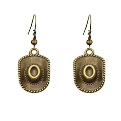 Bronze color hat earring