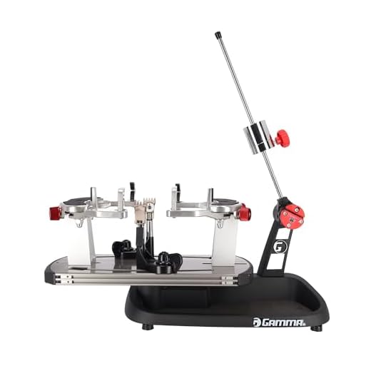GAMMA Momentum Drop Weight 6 Plus Stringing Machine – Intuitive 6 Point Mounting System with Swivel Base - Professional-Grade Tennis Racquet Stringer with Advanced Features for Precision, Easy-to-Use
