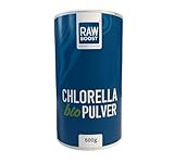 Chlorella Pulver Bio 600 g – 100% biologischem Anbau, ohne Zusätze, vegan & glutenfrei – fein vermahlenes Chlorella-Algenpulver, reich an Chlorophyll & Nährstoffen