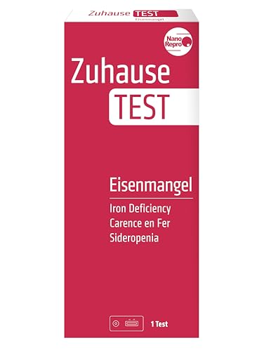 NanoRepro ZuhauseTEST Eisenmangel Ferritin Schnelltest für Zuhause