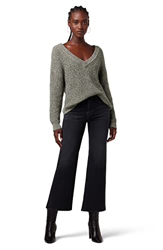 HUDSON Women's V Neck Sweater