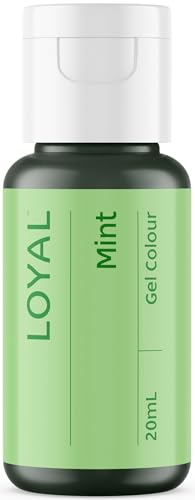 Image of Loyal Gel Food Coloring | Vibrant Color for Buttercream, Fondant, Royal Icing, Gum Paste, Marzipan and Cake Batter | Gel-Based Concentrated Food Dye - 20ml Mint