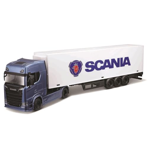 Scania 770S 1:43 Bburago 18-31468 Camion avec pression Bleu