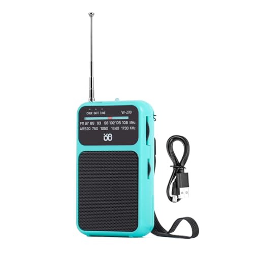 Radio FM rechargeable compacte pour ne jamais manquer de batterie en randonnée