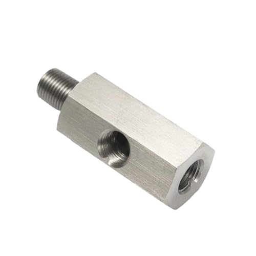 Tee 1/8 NPT pour capteur de pression d'huile évitant les fuites turbo