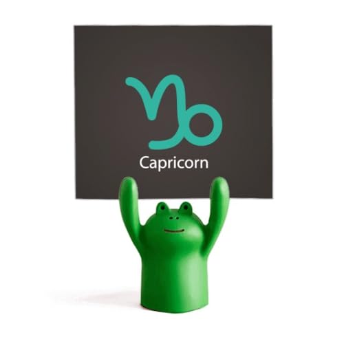 Porte-mémo grenouille Capricorne pour décorer une chambre d'enfant ou un bureau