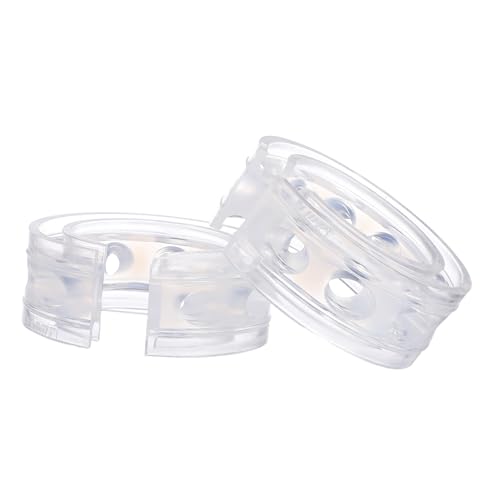 Amortisseur de chocs voiture en caoutchouc transparent pour ressort tuning (2 pièces)