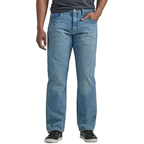 Wrangler Authentics Men's Classic 5-Pocket Relaxed Fit Flex Jean