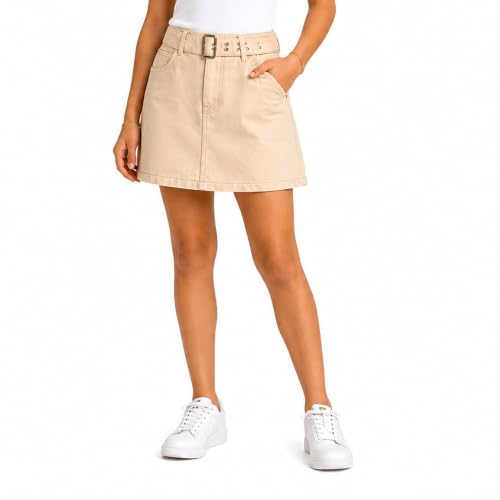 DKNY Girls Denim Skort, Jean Skirt with Shorts