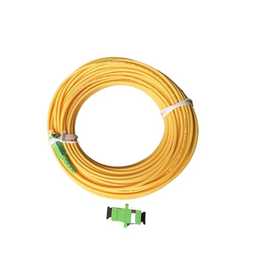 Cordon fibre optique SC APC 20M G657A2 pour résoudre les pertes de signal wifi