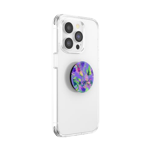 Image of PopSockets Phone Grip with Expanding Kickstand, Adhesive Grip - Bleary
