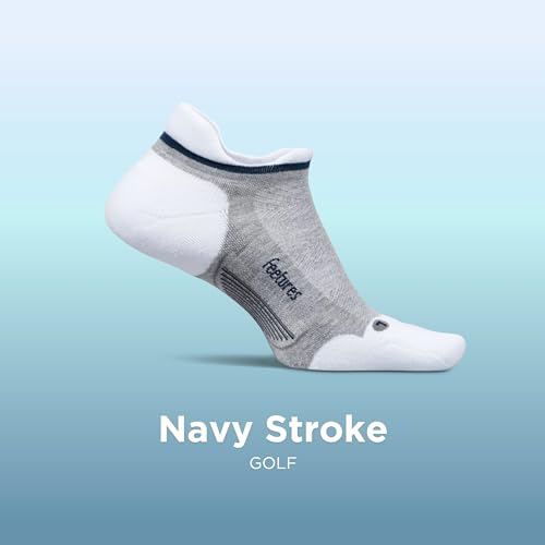 Image of Feetures Elite Golf Max Cushion Tab Ankle Socks - Sport Sock with Targeted Compression