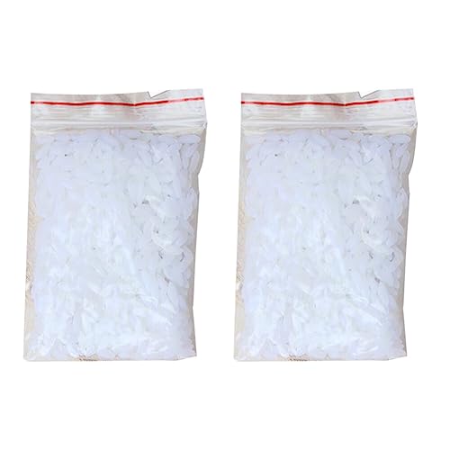 Artificial Fake Rice Food Model: 2 Bags Simulation Vegetable White Rice Home Kitchen Table Cabinet Shop Market Model