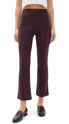 Stateside Women's Luxe Ponte Cropped Flare Pants
