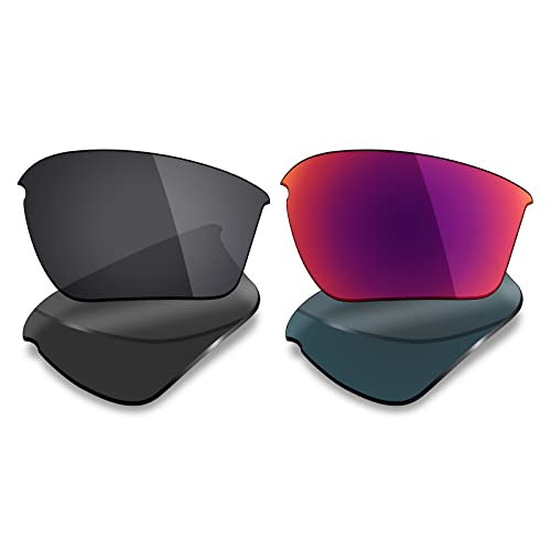Image of Mryok 2 Pair Polarized Replacement Lenses for Oakley Half Jacket 2.0 XL Sunglass - Options