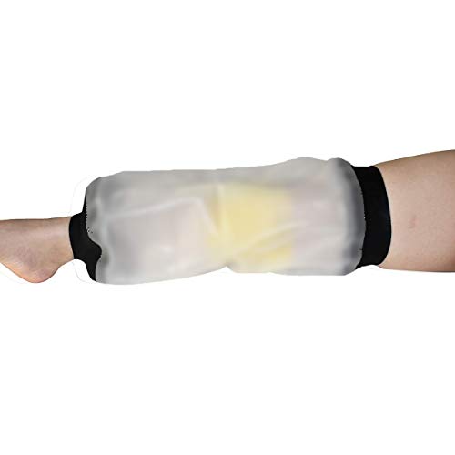 Keefitt Knee Cast Cover For Shower Large Size, Waterproof Knee Shower Protector For Knee Replacement Surgery, Wound, Burns Reusable New Upgraded #TOP6