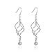 Produktbild Kreative Spirale Verdreht Perle Ohrringe Zubehör S925 Sterling Silber Persönlichkeit Ohrringe Damen Wilden Schmuck