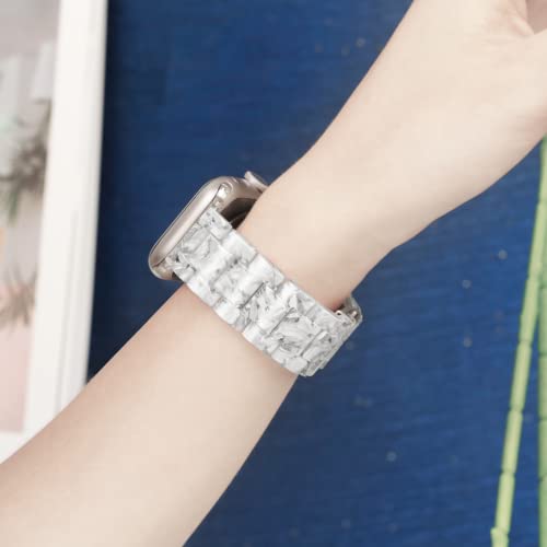 Image of Light House Apple Watch Bands-Fashion Lightweight Resin iWatch Bands for Women Men 38mm /40mm /41mm /42mm(Series 11 10), 49mm /46mm /45mm /44mm /42mm(S 3 2 1), Compatible with Apple Watch Series 11 SE 10 9 8 7 6 5 4 3 Ultra