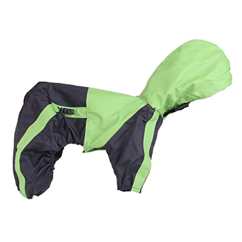 Milisten Dog Raincoat Waterproof Pet Clothing Small Dog Raincoat Rain Jacket Button Closure s