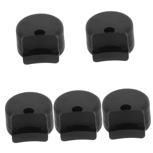 Yardwe 5Pcs Ergonomic Clarinet Thumb Rest Cushions Non Slip Rubber Finger Pads for Enhanced Control Stability Clarinet Accessories for Musicians