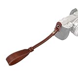 Universal Kamera-Handschlaufe, Kunstleder-Handschlaufe, Ersatzband für spiegellose Kameras, Canon, komfortabler, sicherer Griff, stabile Befestigung, stilvoll, funktional, coffee, Einheitsgröße