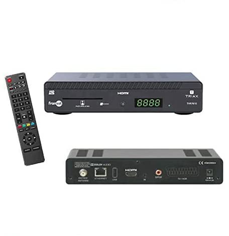 Triax RÉCEPTEUR THR 7610 HD FRANSAT (EUTELSAT 5° Ouest) (Vendu sans Carte)