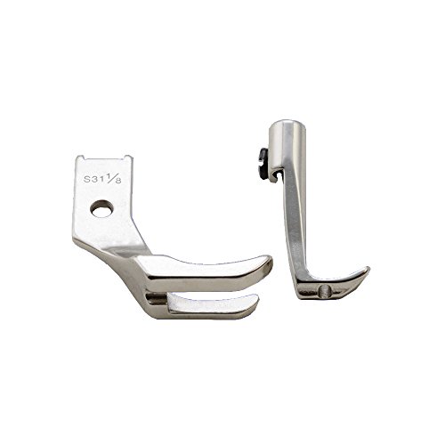 Set de pies prensatelas 1/8” para máquina de coser