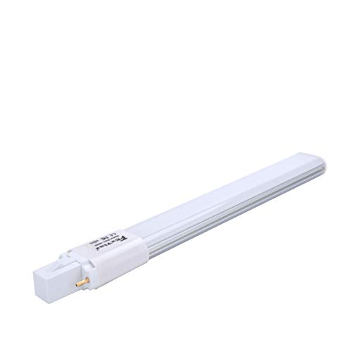 FExYinz6 Watt Color Rojo g23 LED Bombilla 600 Lúmenes Ra 80 Enchufar 2 Clavija PL Lámpara LED Bombilla Compacta G23 LED Tubo Luz Para Iluminación Interior Cover