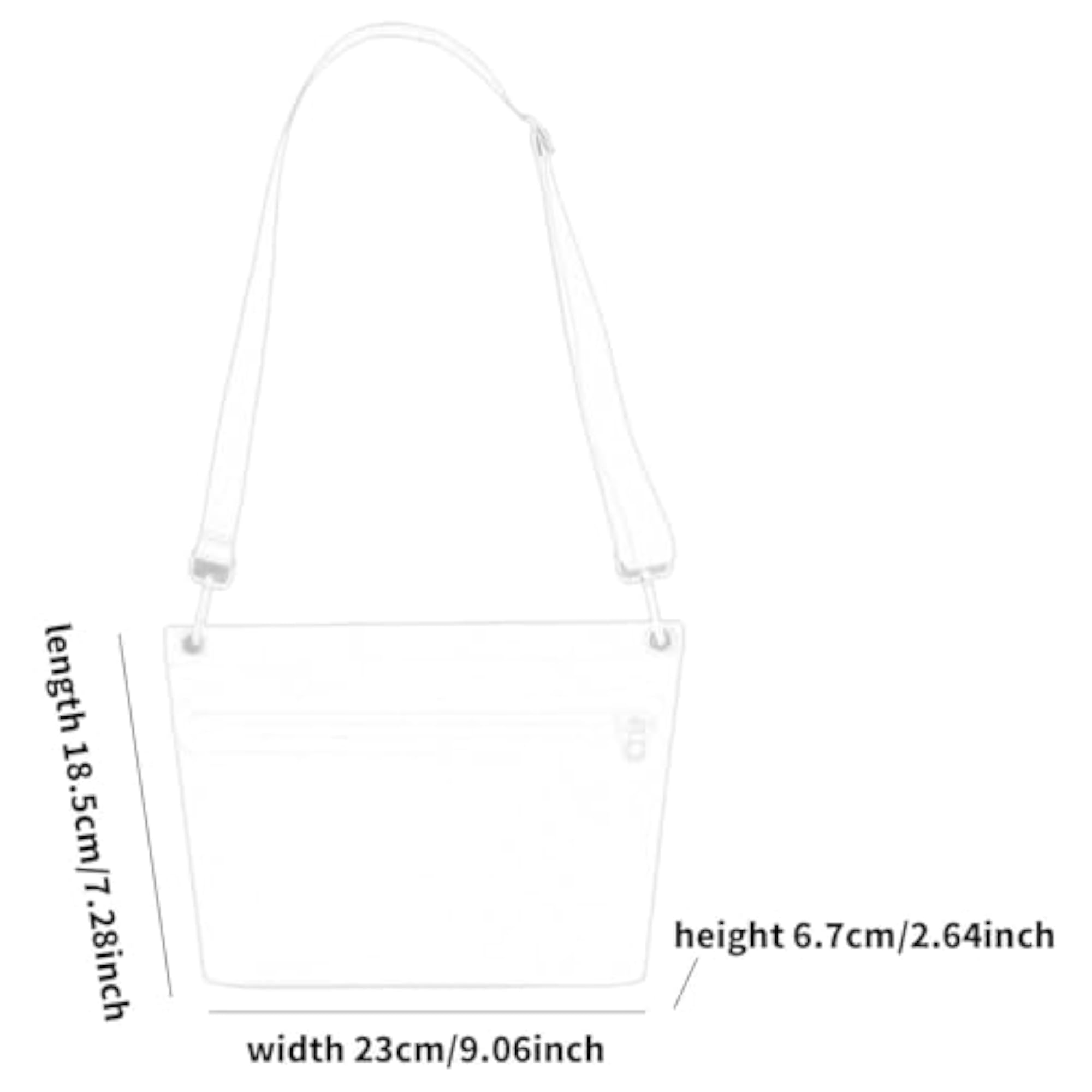 Waterproof Dry Bag, Practical Crossbody Dry Sack for Kayaking
