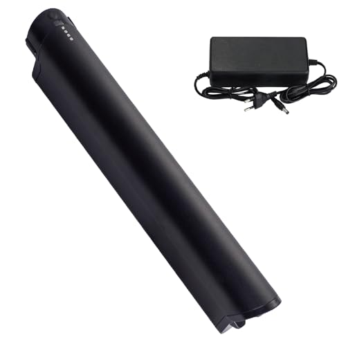 Batteria Ebike 36V 15Ah di ricambio per F.LLI Schiano E-Wave/Braver/E-Fully Reention EEL Mini per Zündapp z810/250W/350W/500W motori e-bike Pedelec batteria con caricabatterie(36V 15Ah)