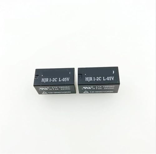 Relé HJR1-2C-L-24V de 24V para circuitos impresos y proyectos de electrónica 8 pines