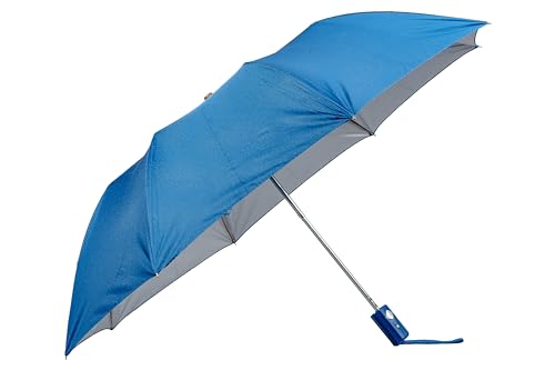 Image of Sun A-Series 2 Fold UV Protective Umbrella (Navy Blue)