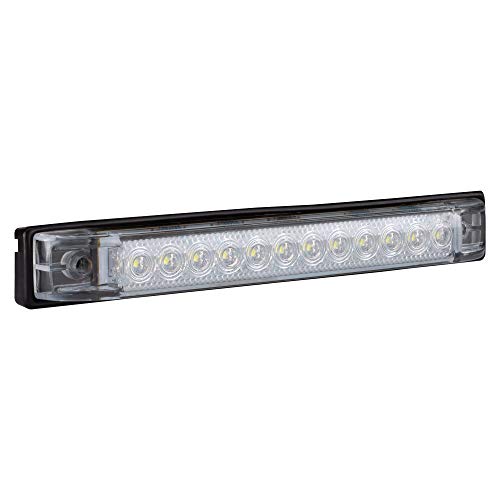 Tira LED para RV 6" x 1" Blanco, 12 LEDs, Paquete x2 miniatura 3