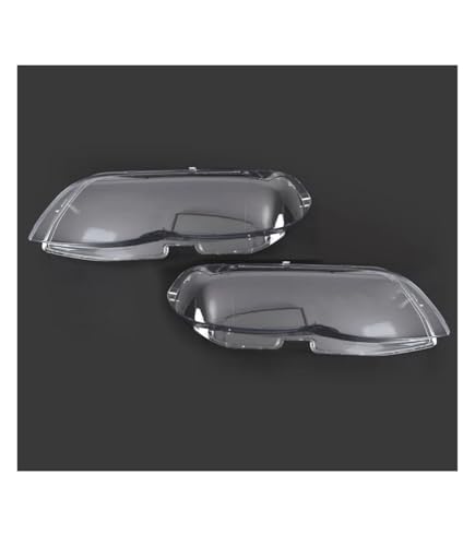 Abat-jour coque en verre voiture couvercle phare BMW X5 E53 L/R