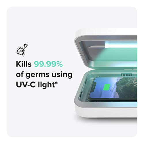 PhoneSoap-3-UV-Cell-Phone-Sanitizer-Dual-Universal-Cell-Phone-Charger-Box-Patented-Clinically-Proven-360-Degree-UV-C-Light-Sanitizer-Disinfects-and-Charges-All-Phones-White