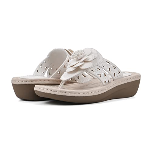 CLIFFS BY WHITE MOUNTAIN Women's Cynthia Wedge Sandal2