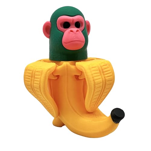 Genérico Figura Chimpanzini Bananini – Personaje Brainrot Italian Meme Viral – Muñeco Chimpancini bananini de los Brain Rot Memes Italianos – Juguete Banana con Cara de Mono