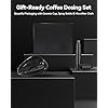 Coffee Bean Dosing Cup, Espresso Dosing Cup, Coffee Spray Bottle, RDT Spray Bottle, Single Dosing Kit with High Fiber Cleaning Cloth