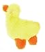 Glory To Dog TinyToy Plush Yellow Duck Very Small Unstuffed Dog Toy