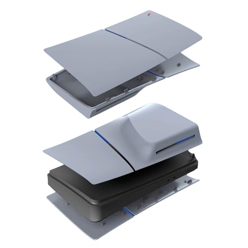 Image of PSS PS5 Slim Disc Edition Faceplate, 30th Anniversary Limited Edition Side Plates Cover Case Hard Shell Replacement for PS5 Slim Console PS5 Accessories