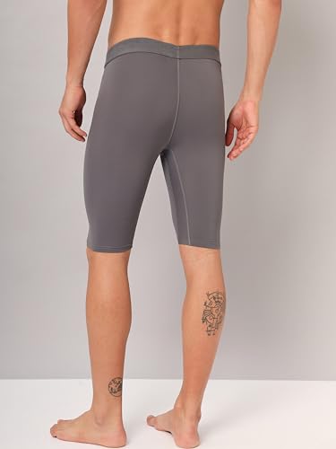 Image of TECHNOSPORT Mens Compression Tights for Gym, Running, Cycling, Swimming, Workout & Athletic Activities