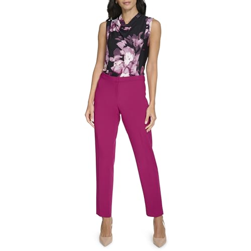 Calvin Klein Women's Infinite Stretch 3/4 Buttoned Sleeves Suits Blazer2