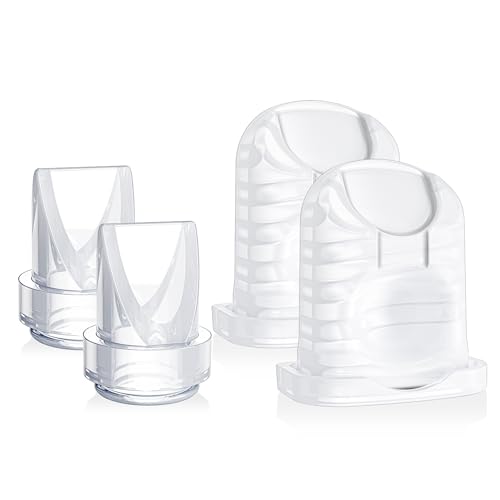 Image of MomWills Duckbill Valves & Silicone Diaphragm Compatible with MomWills S28. Original MomWills S28 Breast Pump Replacement Accessories, 2 Packs