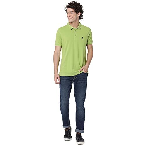 Image of Spykar Men's Slim Fit Low Rise Casual Jeans